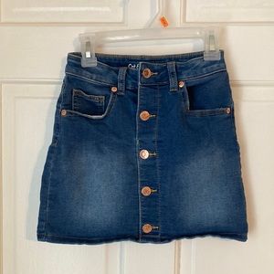Girls Jean skirt size 6/6x
